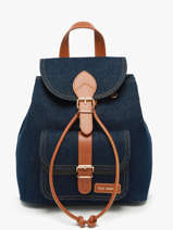 Rugzak Paul marius Blauw denim brut BAROUDEB